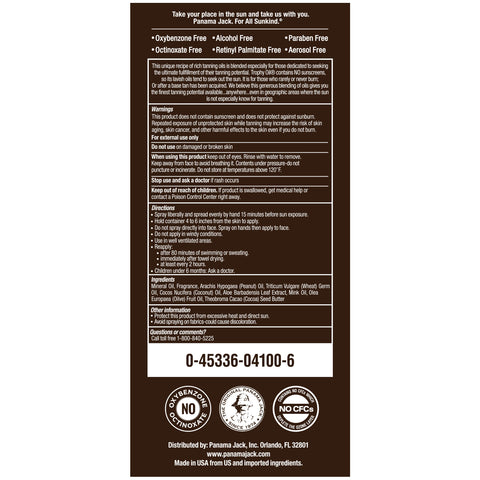 Continuous Spray Trophy Oil SPF 0